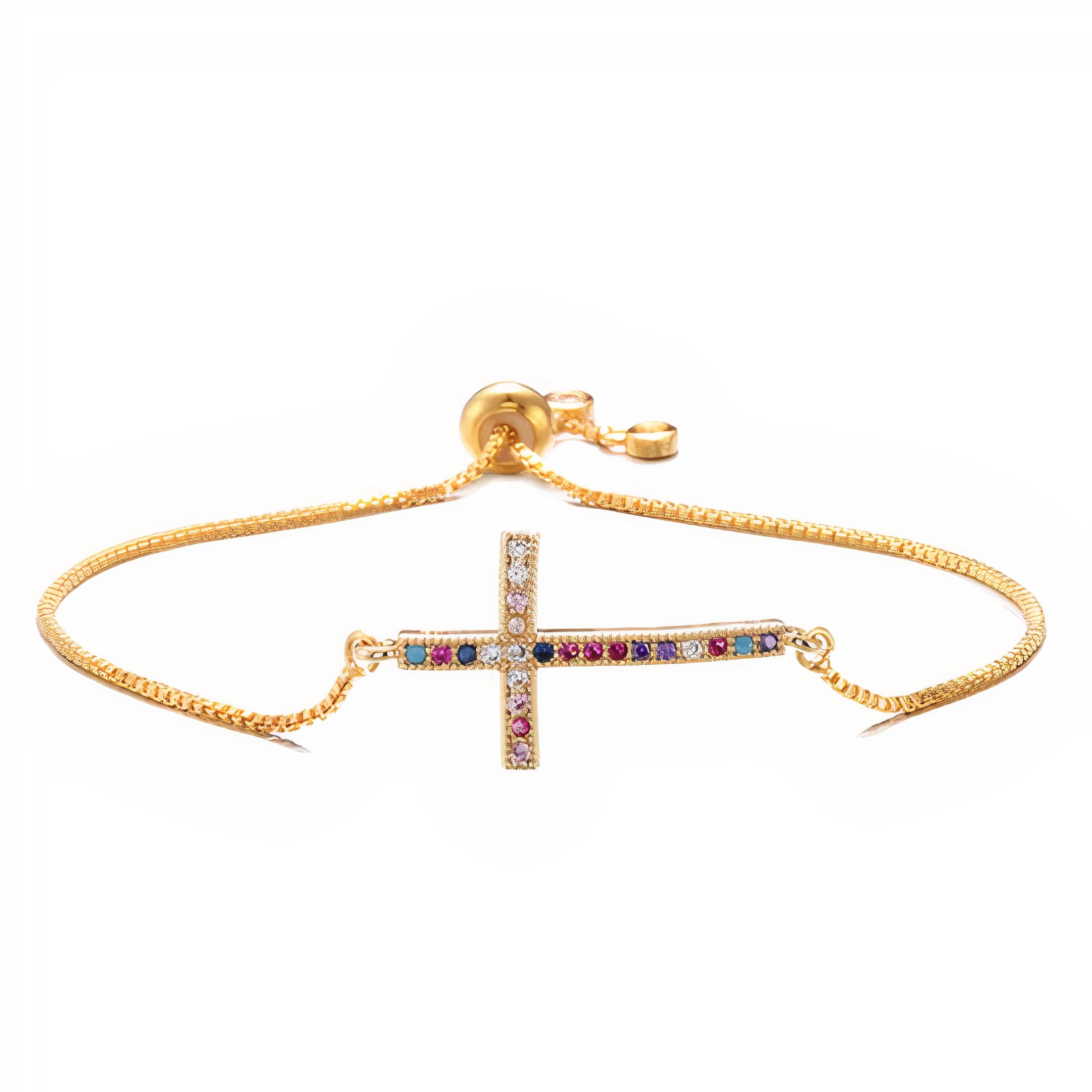 Graceful Cross Bracelet