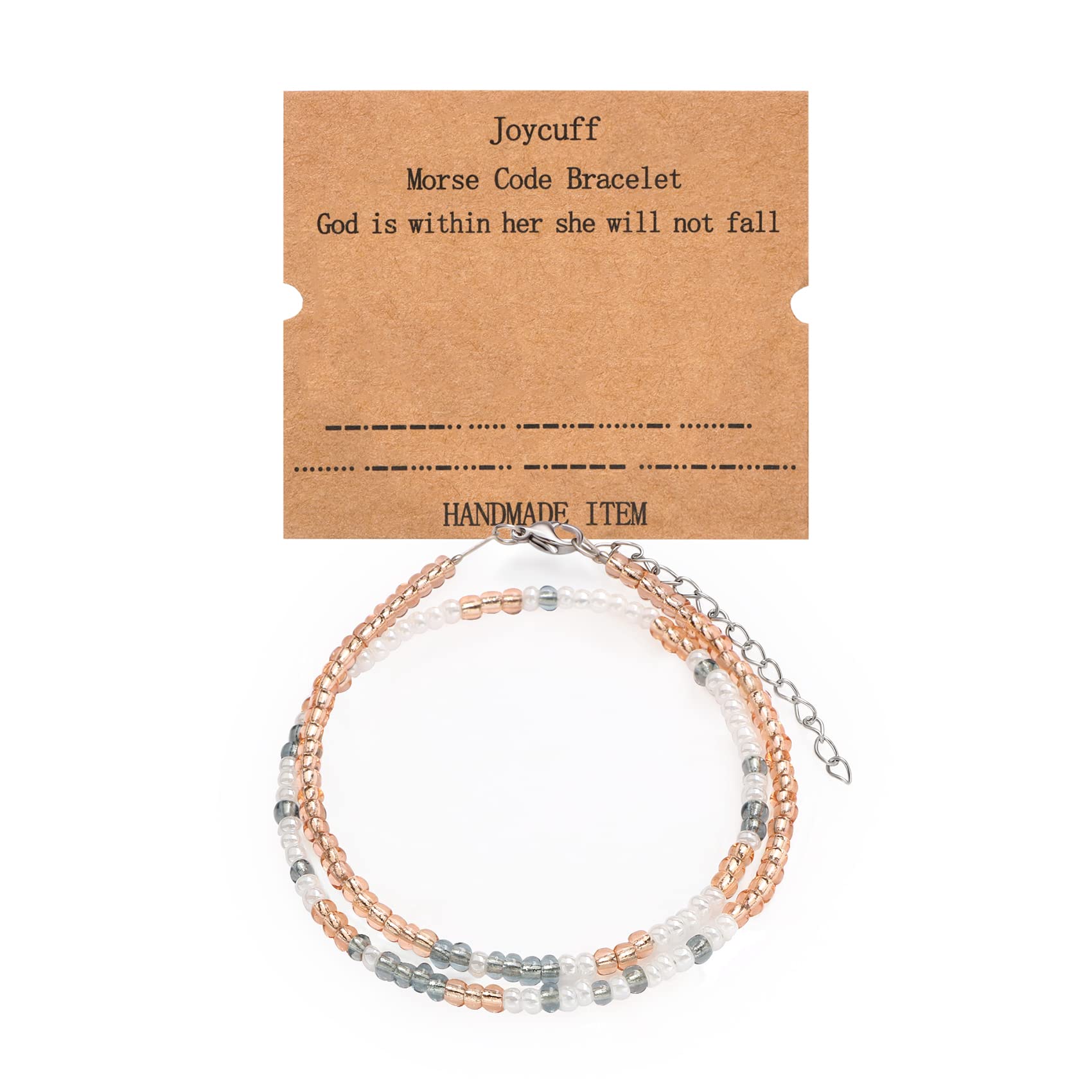 Faith Bracelet (She will not fall)